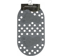 Килимок для ванної масажний Eco Fabric "Ніжки" 68х37см, сірий