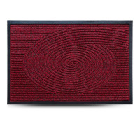 Килим гумовий Dariana Grass 60*90 см., з ворсовим покриттям (червоний)