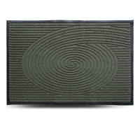 Килим гумовий Dariana Grass 80*120 см. з ворсовим покриттям (зелений)