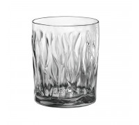 Набір склянок Bormioli Rocco WIND 300 мл., для води, 6 шт. (графіт)