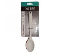 Ложка кулінарна силіконова Krauff Ritter 20,8см. сіра