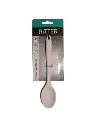 Ложка кулінарна силіконова Krauff Ritter 20,8см. сіра