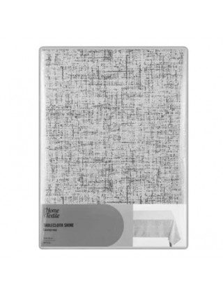 Скатертина Ardesto Shine 120х140см, 100% поліестер, сріблястий