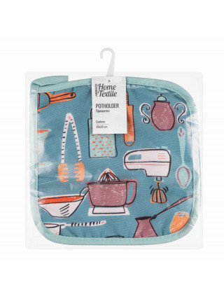 Прихватка Ardesto Cookery 20х20см, 90% поліестер, 10% бавовна