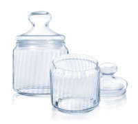 Банки для зберігання сипучих продуктів Luminarc Club Striped 0.75 л