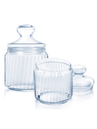 Банки для зберігання сипучих продуктів Luminarc Club Striped 0.75 л