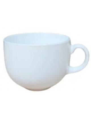 Кружка-джамбо 500 мл Luminarc Opal Jumbo білий склокерамічний