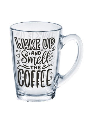 Кружка 320 мл Luminarc New Morning Smell Coffee скляна
