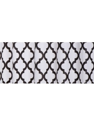 Шторка для ванної WERK, PEVA Французький стиль 180*180 см (з кільцями)