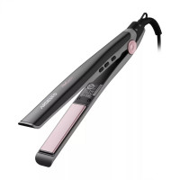 Випрямляч ARDESTO Pink Touch, 32Вт, 110-200C, кераміка, сірий+рожевий