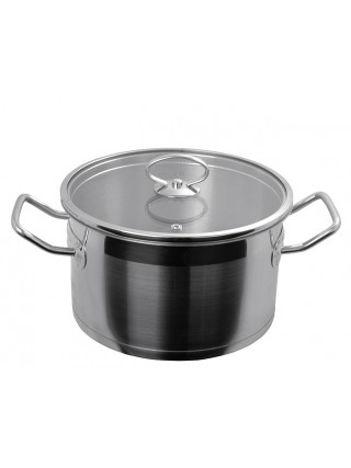 Каструля Vinzer Universum Pro 6,5 л., з скляною кришкою 