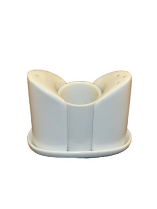 Набір для солі та перцю Helios 4 пр. (сільниця, перечниця, зубочистки на підставці, піднос)