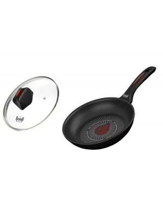 Сковорода Krauff Smart Fry з кришкою (кований алюміній), 20см.