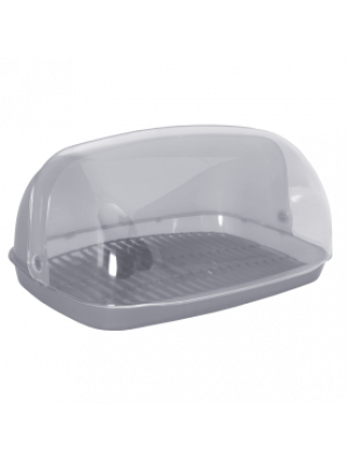 Хлібниця Lamela "Галицька міді" 34,5*26,5*17,5 см (св. сірий)