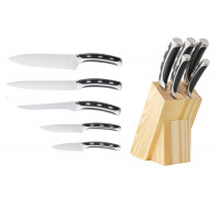 Набір ножів Empire Альфа з підставкою 6 предметів 