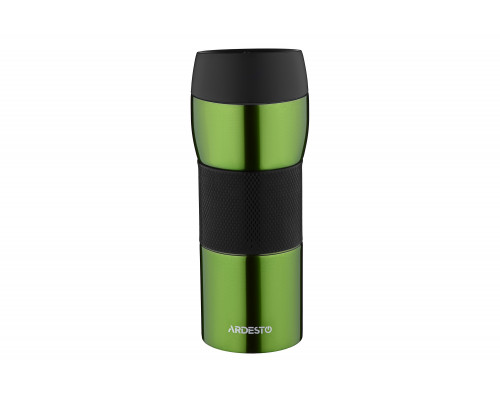Чашка-термос 450 мл. Ardesto Easy travel S, з нержавіючої сталі, зелений