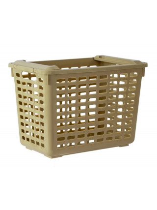 Кошик для зберігання універсальний Plastic's Craft 20 л 41*25*29 см капучино