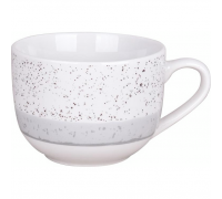 Кружка 500 мл Ardesto Siena,  порцеляна, біло-сірий