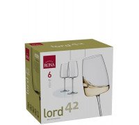 Набір келихів Rona Lord 420 мл., для білого вина, 6 шт.