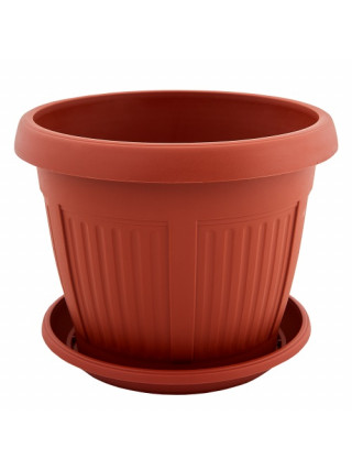 Вазон з підставкою "Терра" 40*30 см. (теракот) *5