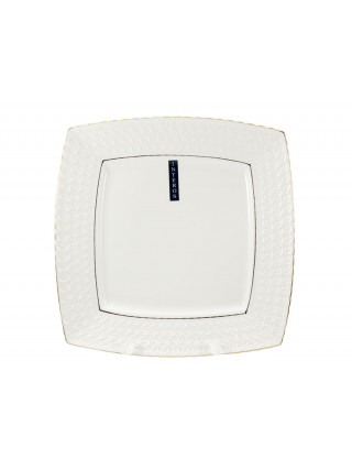 Тарілка квадратна 10 Interos ''Снігова королева'' 25 см.