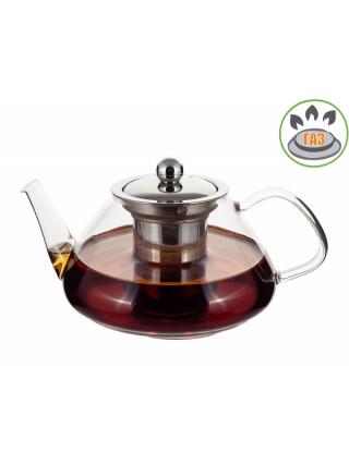 Заварник скляний Kamille 450 мл. зі з'ємним металевим ситечком