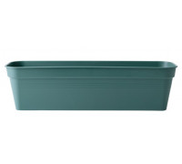 Вазон "Глорія" (балконний) 60*18 см (зелений) *10