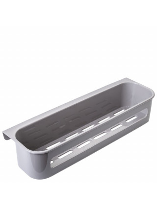 Поличка для ванної прямокутна (какао) 29*9*6 см.