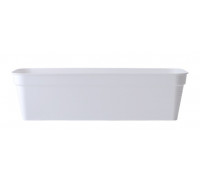 Вазон "Глорія" (балконний) 60*18 см (білий) *10