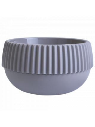 Вазон "Бохо" низький d22 (какао)