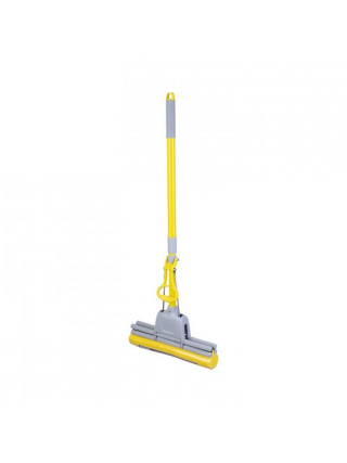 Швабра PVA-насадка 33см тверда, з ручкою телескоп 120см, 2 віджими
