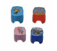 Стілець дитячий  Plastic's Craft "Мультики" (салатовий)