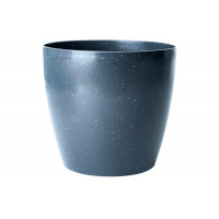 Вазон круглий "Матільда" 30*27,5 см. 15 л (граніт бетон) 