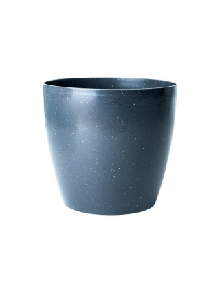 Вазон круглий "Матільда" 30*27,5 см. 15 л (граніт бетон) 