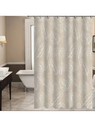 Шторка (фіранка) для душу PEVA 180*180 см, 12 кілець ZHY397-1