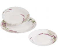 Набір посуду Vittora Лаванда Wave, 18 пр