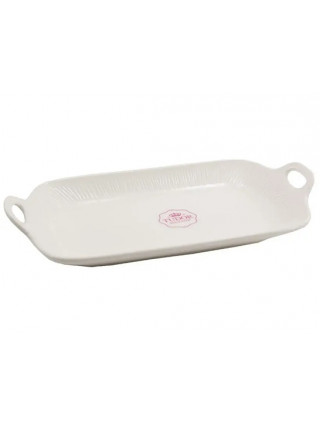 Блюдо для запікання та сервіровки з ручками Tudor АЙС 25 см 