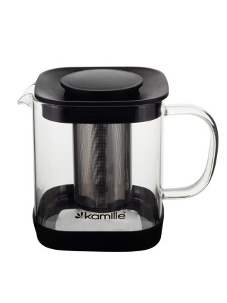 Заварник скляний Kamille 1000 мл. зі з'ємним металевим ситечком