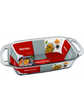 Форма скляна Marinex прямокутна з ручками 3,5 л.