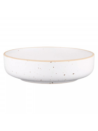 Тарілка супова Ardesto Midori, 680мл, 18.5см, кераміка, білий