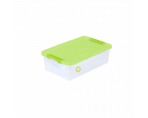 Контейнер універсальний "Smart Box" Practice 3,5 л. 24*16*14 см. (прозорий/оливковий/оливковий) 