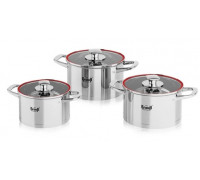 Набір каструль Krauff Prime Сhef 6 предметів