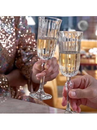 Набір келихів для шампанського Pasabahce Joy  v-175мл, h-22,2 см 4 шт  (под.уп.)