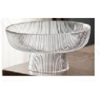 Фруктівниця Ardesto Iceberg 26х11см, скло, прозорий