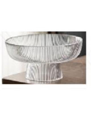 Фруктівниця Ardesto Iceberg 26х11см, скло, прозорий