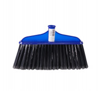 Щітка для підмітання 27 см Eco Fabric СИНЯ, пластикова