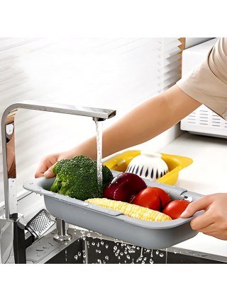 Сушка для кухонної мийки розсувна 49,5*20*6 см*24