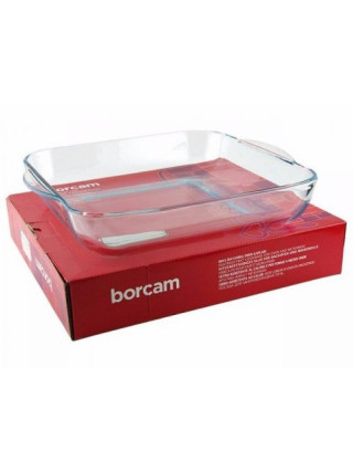 Форма скляна Borcam прямокутна 3.85 л., 40*19*6 см