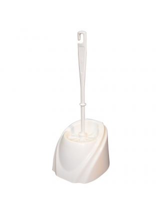 Йорж для унітазу з підставкою Хвиля (білий)