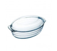 Гусятниця скляна Pyrex O Cuisine овальна 3 л. + 1 л., 33*20 см.